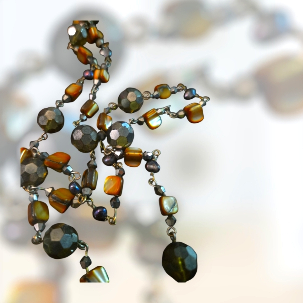 Cookie Lee Elegant Beaded Necklace